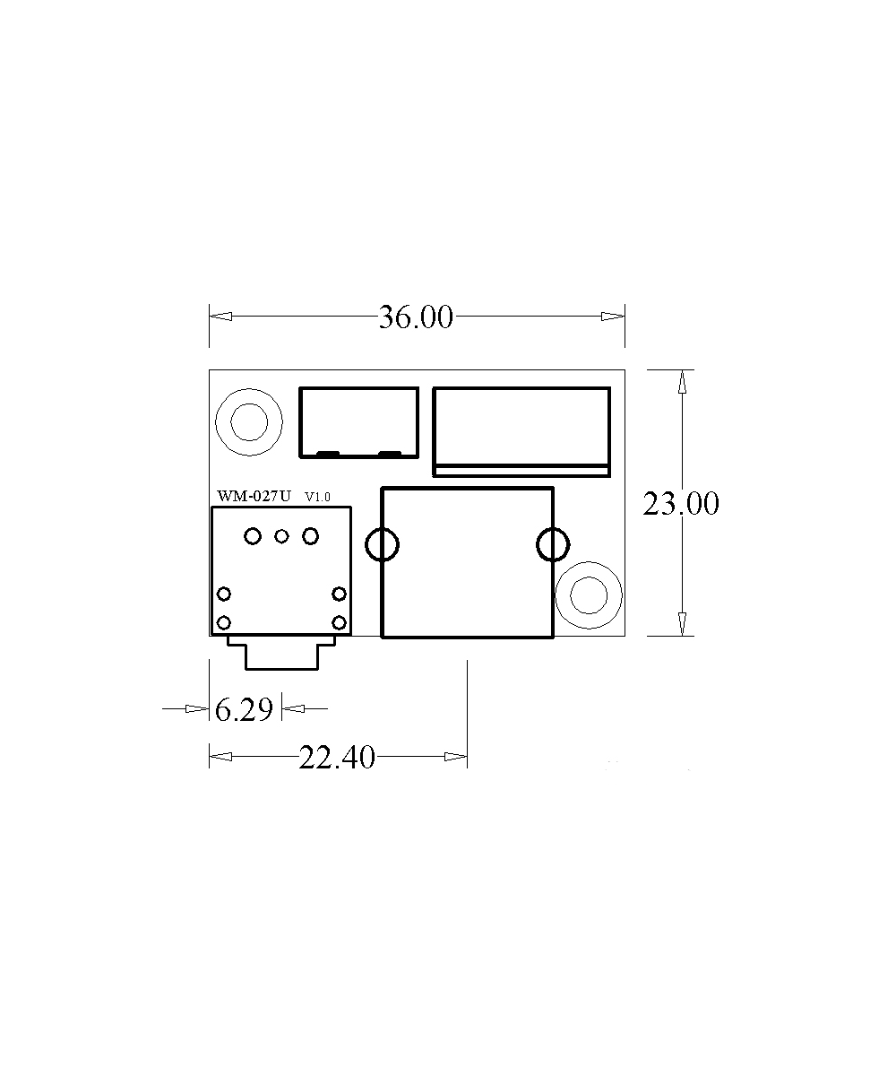 Modulo convertidor de audio 3.5mm a RCA