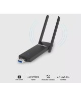 Antena USB 3.0 inalambrica COMFAST CF-926AC V2 1200Mbps 2.4GHz / 5.8GHz dual band
