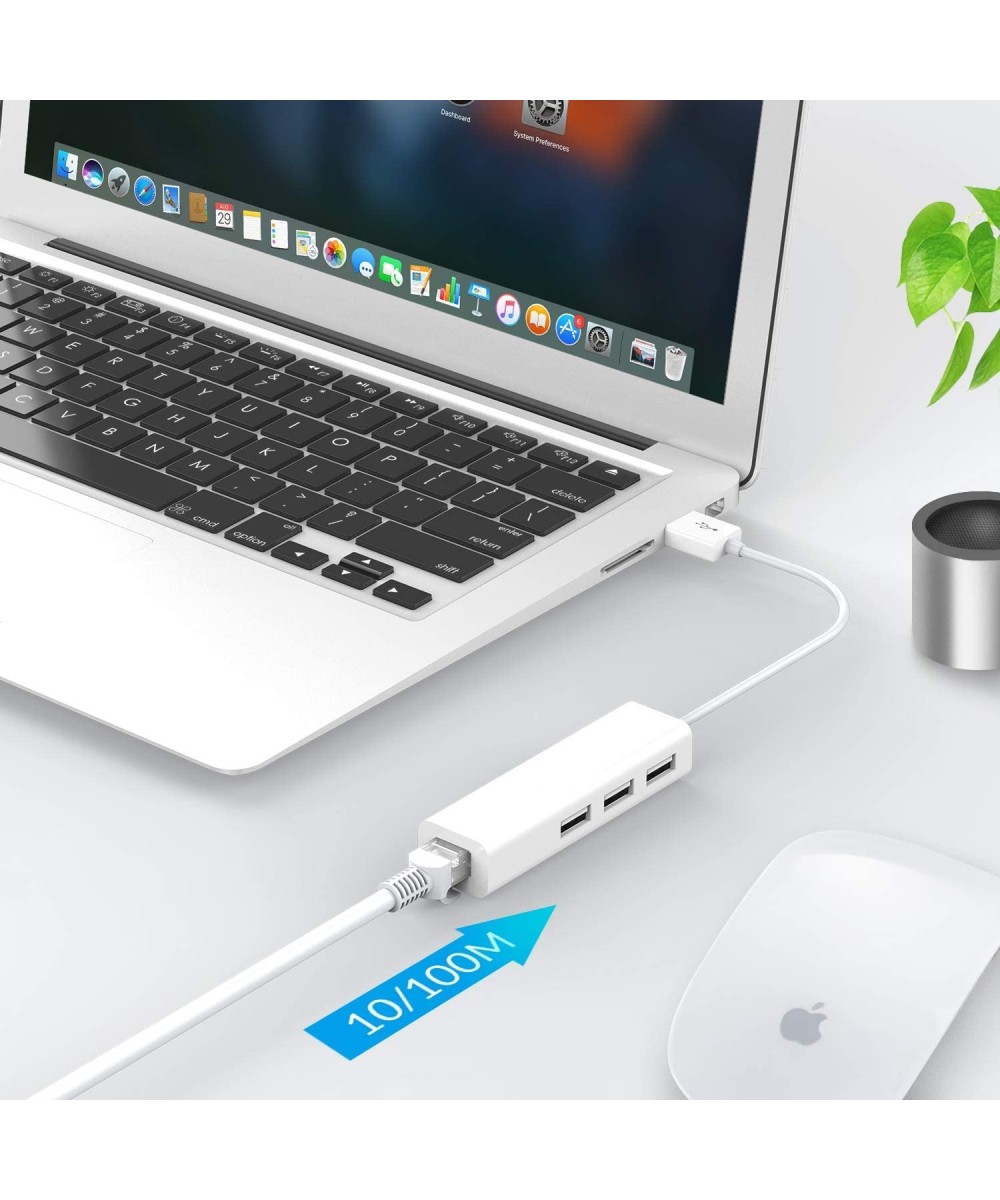 Adaptador de RED y HUB USB 2.0 a RJ45 10/100M