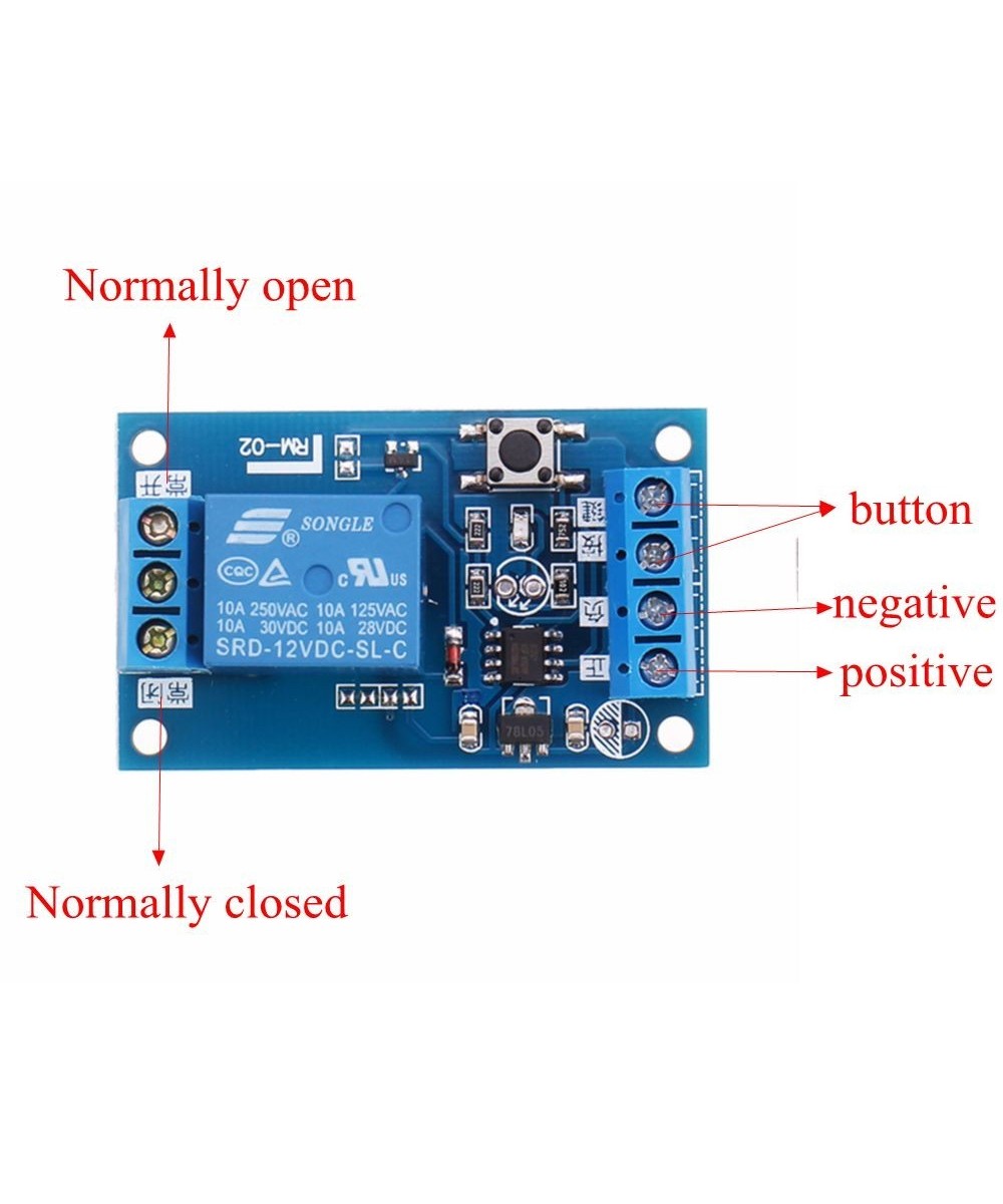 Modulo Rele 12V 10A 1- 4 Canales
