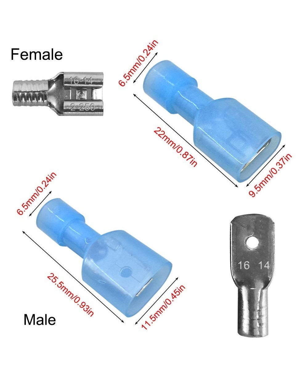 Terminal de Empalme Rapido para Cable Hembra-Macho (3 Pares)