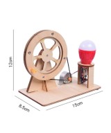 Generador de Energia con Manivela Educativo