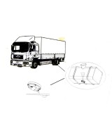 Sensor Ultrasonico de combustible para Vehiculo U02 RS485