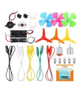 Kit de motor de circuito electrico, experimento cientifico, kit educativo