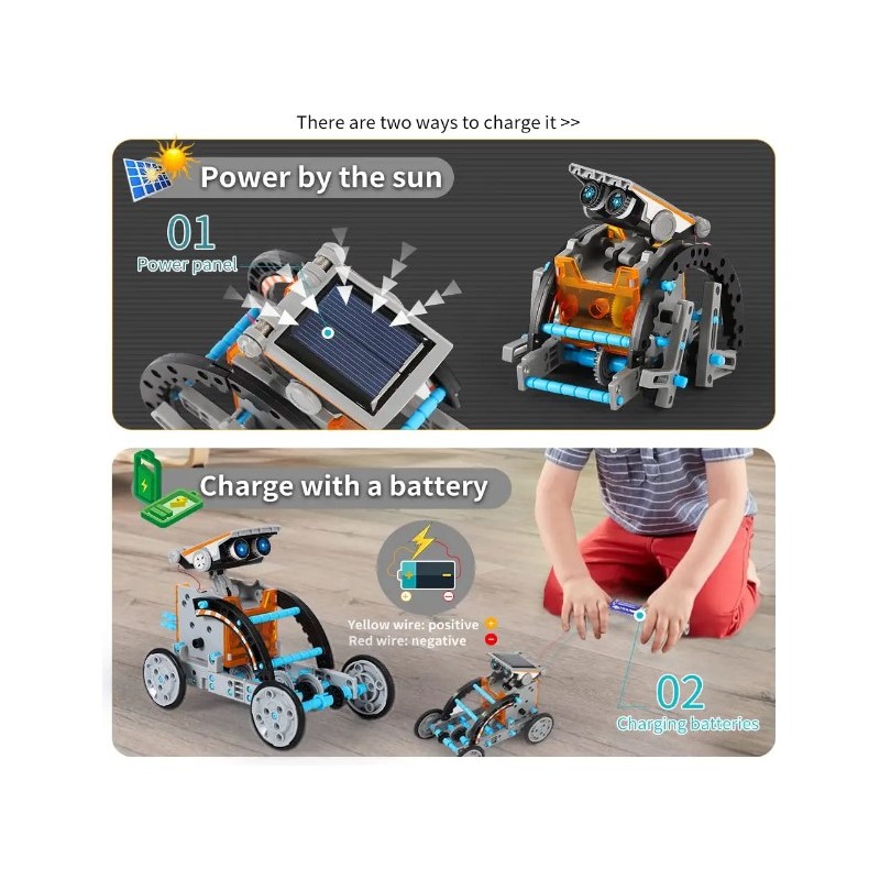 Robot Solar 12 en 1 STEM Lucky Doug (KIT)