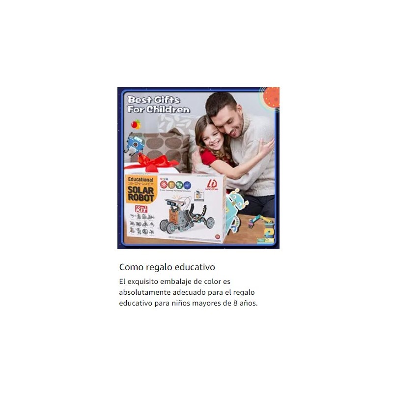Robot Solar 12 en 1 STEM Lucky Doug (KIT)
