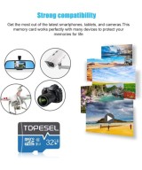 Memoria microSD Clase 10 TOPESEL