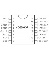 Circuito de Reverberacion Digital de Audio CD2399GP (DIP16)