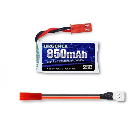 Coupe Batterie CITYORK Batterie Rechargeable 3,7 V/5200 MAh Avec Prise XH2, 54/2P Pour Moteur Rc