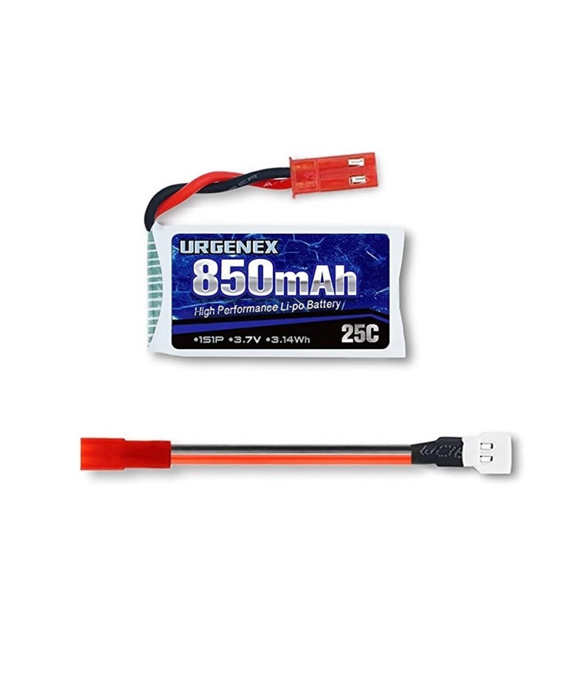 Bateria Recargable 3.7V URGENEX 380mAh / 600mAh / 850mAh tipo LiPo