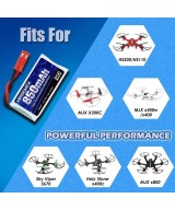 Bateria Recargable 3.7V URGENEX 380mAh / 850mAh tipo LiPo