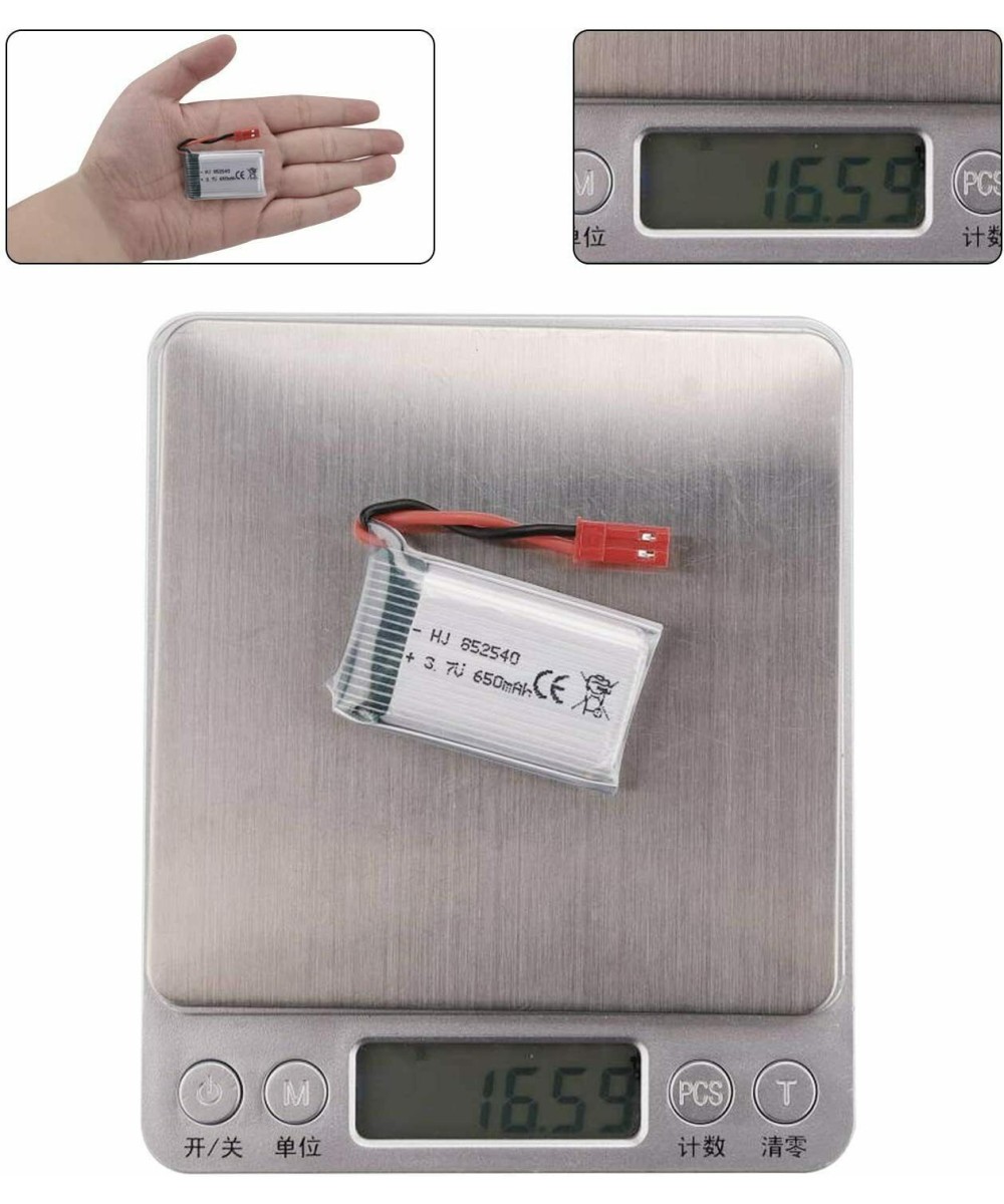 Batería tipo LiPo 3.7V 650mAh para Drone