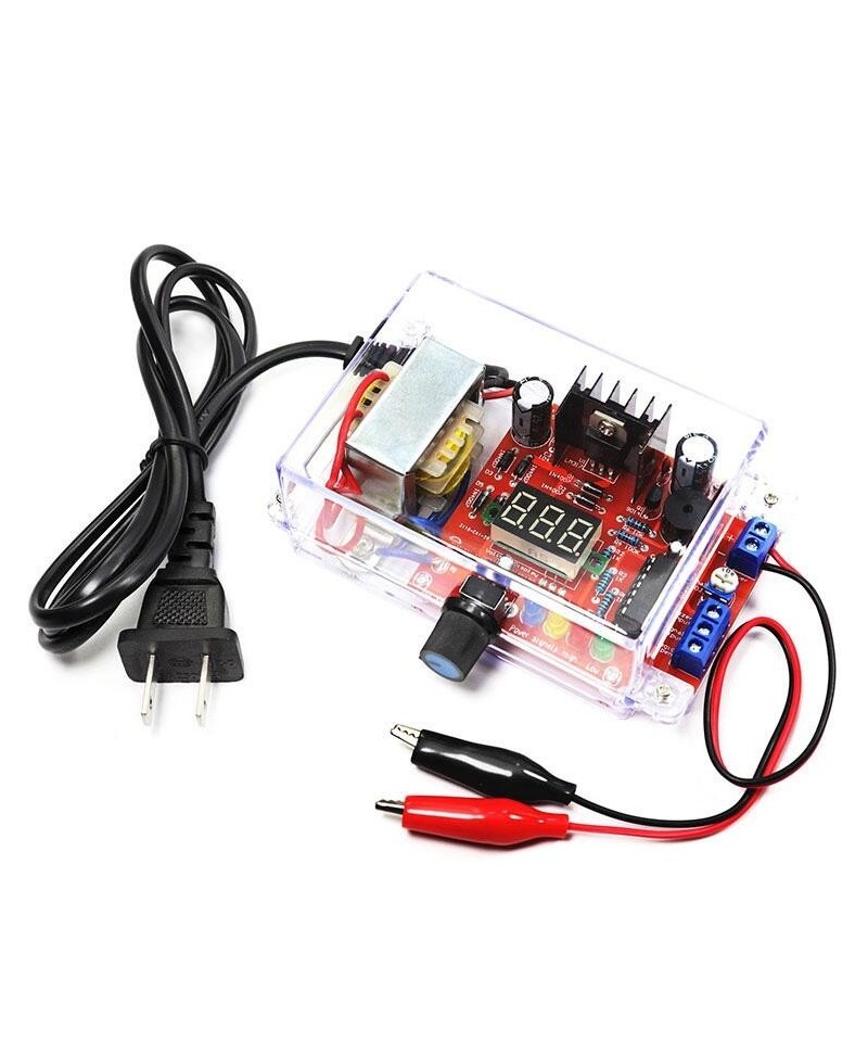 Fuente de Voltaje Variable LM317 1.25-12V 200mA (DIY)