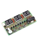 Reloj Digital LED con Display 6Bits AT89C2051 con Alarma (DIY)