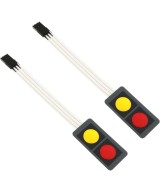 Teclado Matricial con Membrana 1x2 de 2 teclas