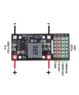 Estabilizador / Regulador descendente de Voltaje 7V-24V a 5V 5A DC-DC MP2482 SY8205