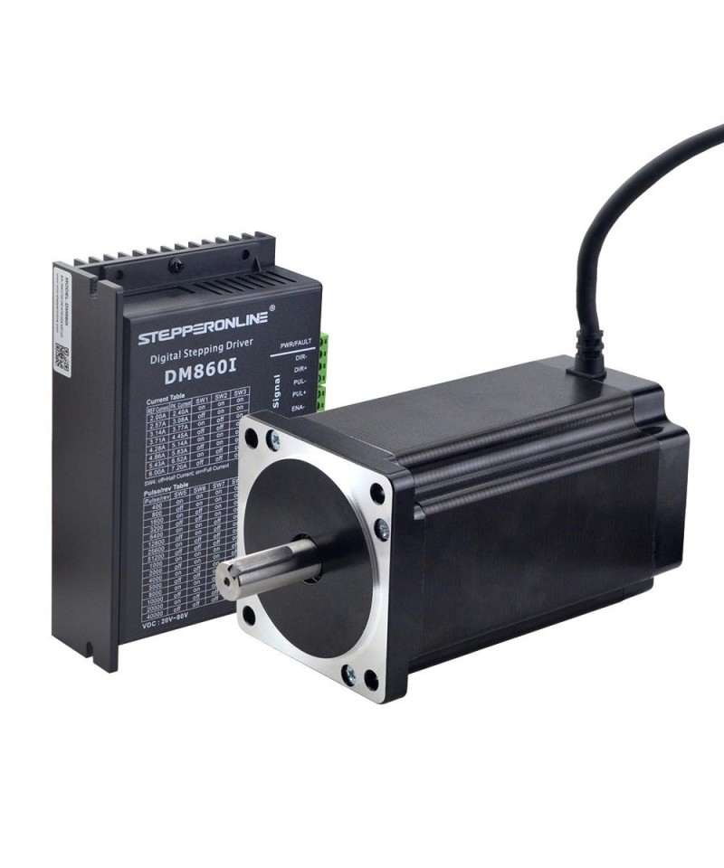 Motor Paso a Paso Nema 34 con Controlador DM860I