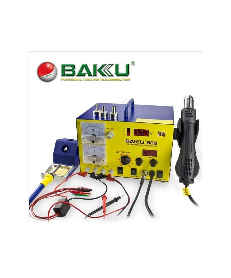 Estación de Calor 3 en 1 BAKU BK-909