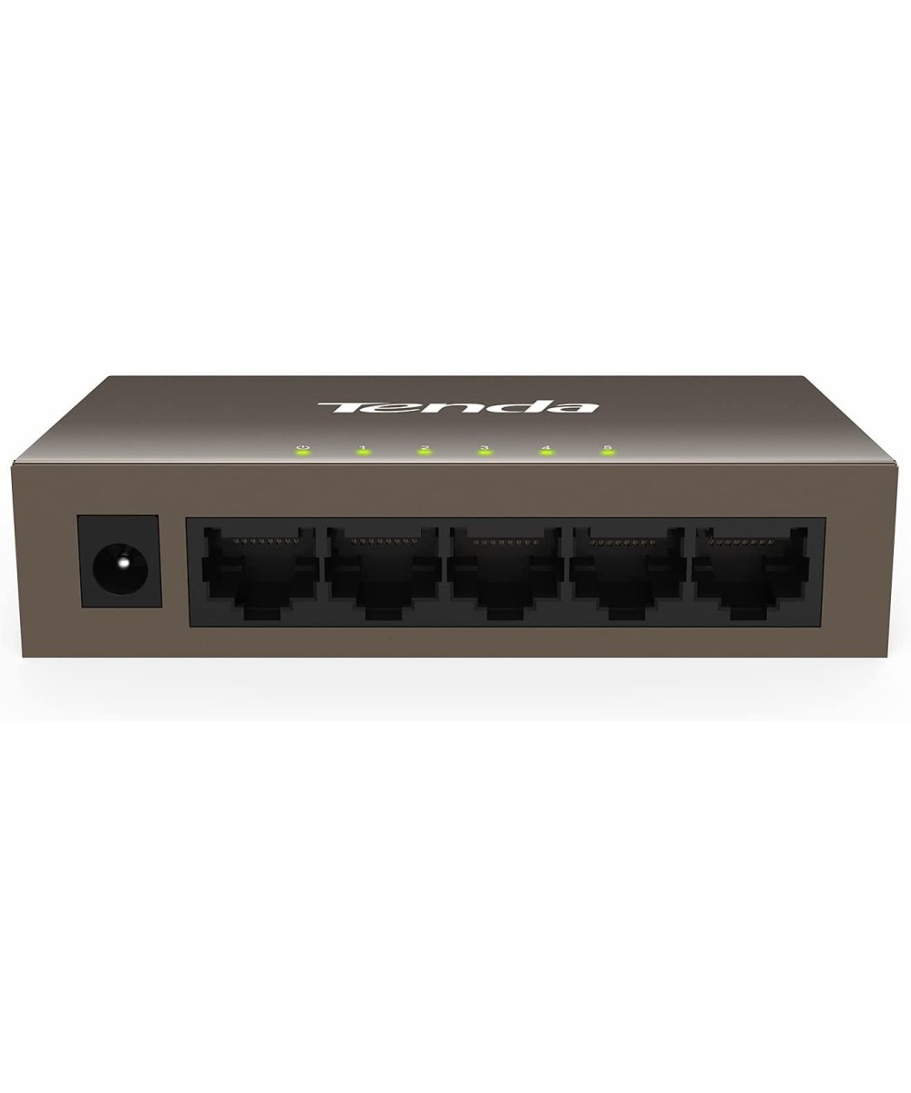 Separador Switch Ethernet 10/100 Mbps 5 / 8 puertos Tenda