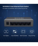 Separador Switch Ethernet 10/100 Mbps 5 / 8 puertos Tenda