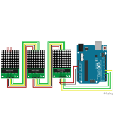 Modulo Matriz LED 8x8 MAX7219 Compatible con Arduino