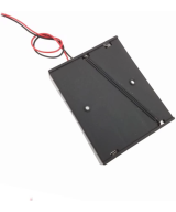 Contenedor de 3 Baterias AA Abierto