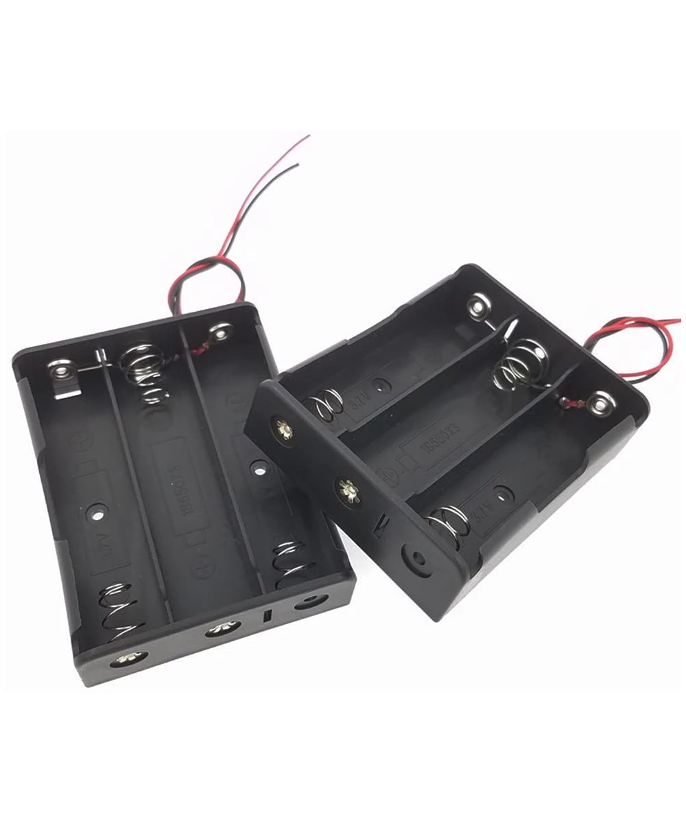 Contenedor de 3 Baterias AA Abierto