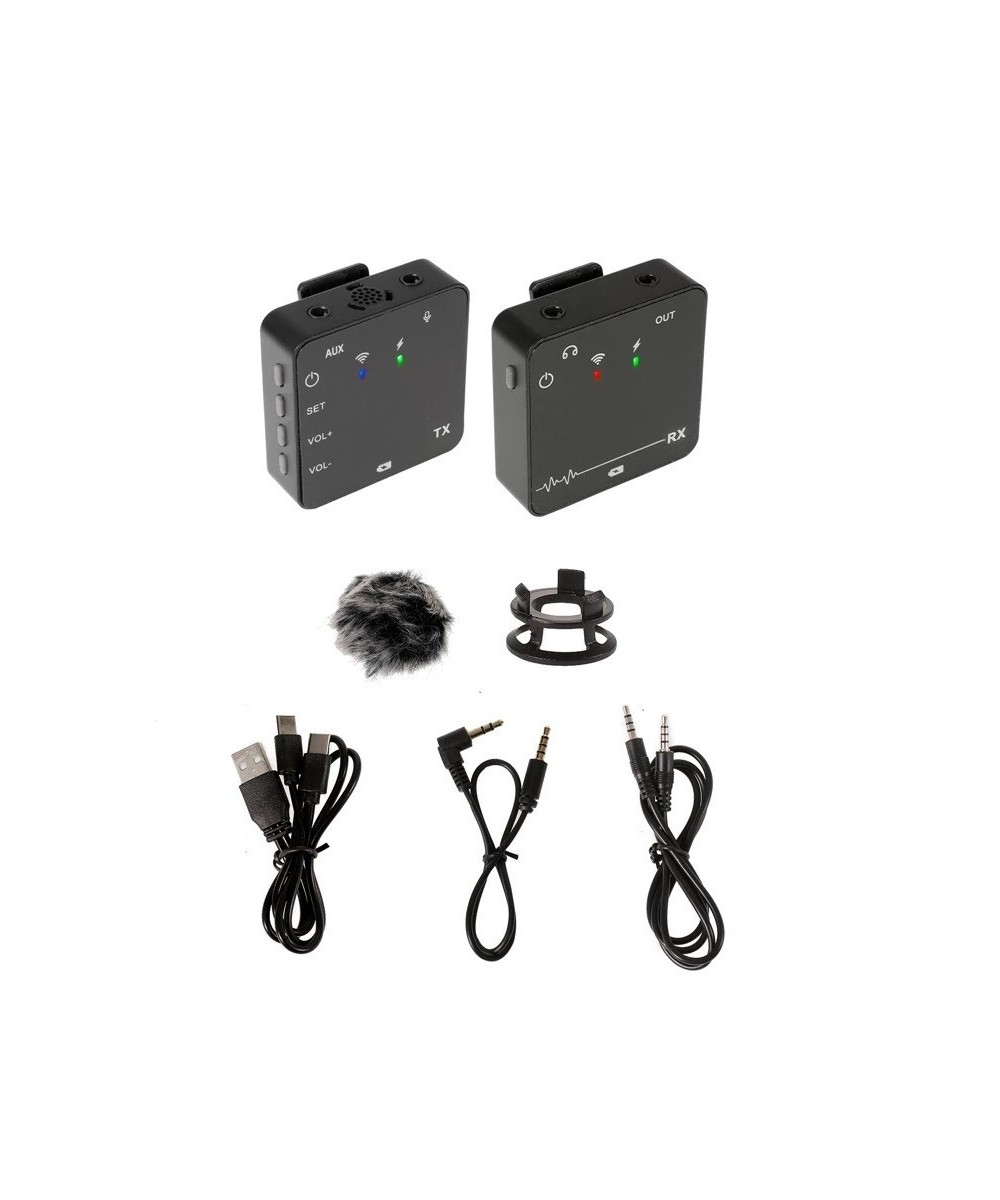 Microfono Inalambrico Lavalier Tx/Rx Tipo USB-C GAW-810