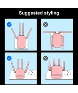 Amplificador y Repetidor WIFI 2.4Ghz 300Mbps