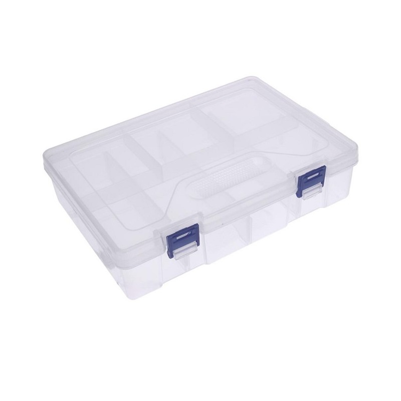 Caja Plastica Organizadora Doble Capa 233x161x58mm