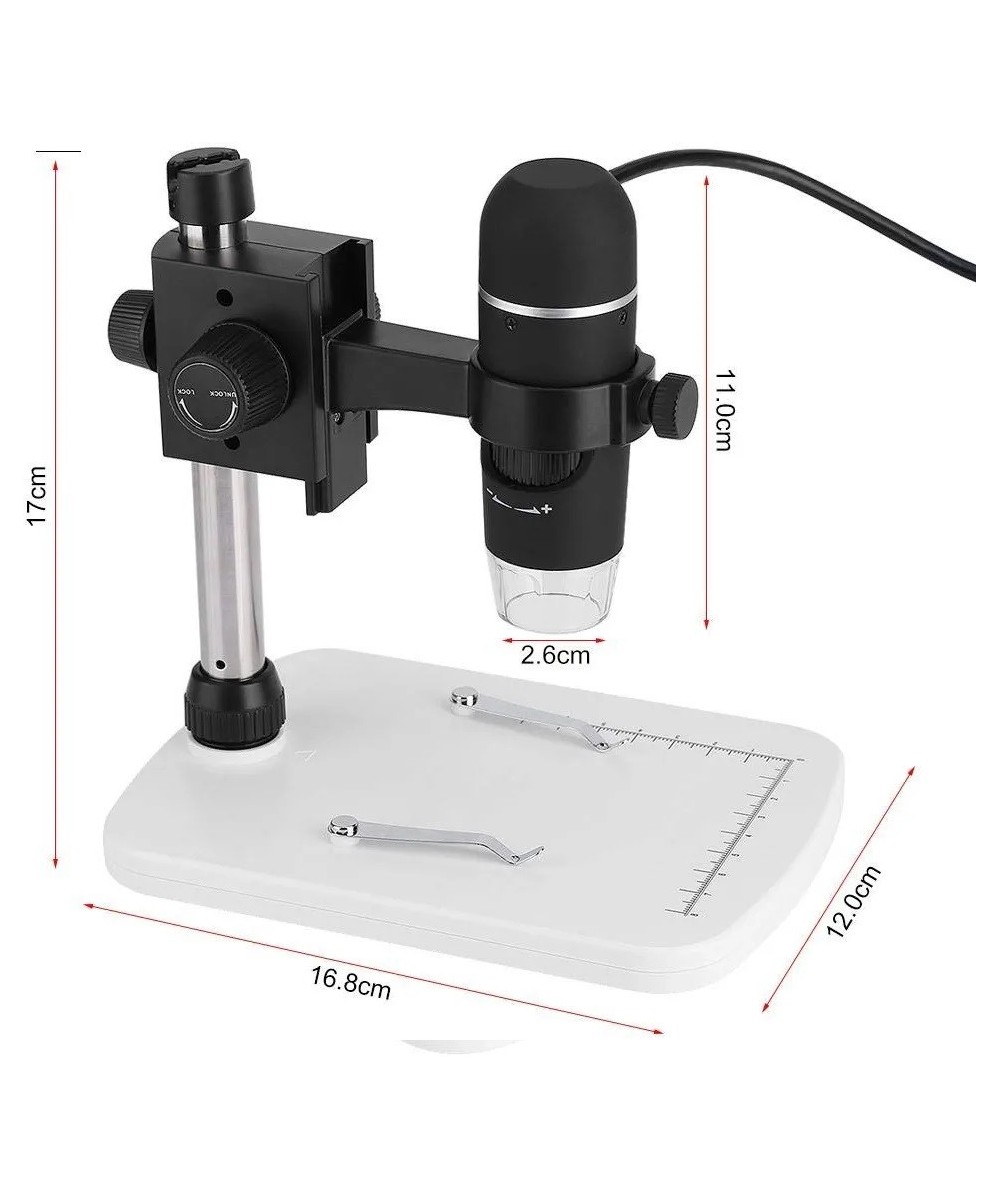 Microscopio Digital USB de 5MP 300X (Android, Windows y MAC)
