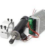 kit de Motor Spindle 500W 12000RPM con base y controlador