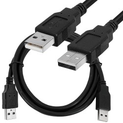 Cable USB Macho-Macho 1.5M