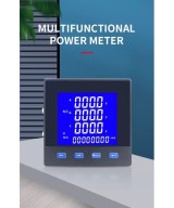 Monitor de Voltaje y Corriente Multifuncion DB194E-9S4 Trifasico