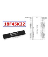 Microcontrolador Programable PIC 18F45K22-IP DIP-40