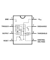 Temporizador NE555 SMD (SOP-8)