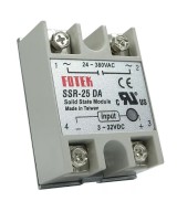 Rele de Estado Solido SSR DA 3-32VDC 25A / 40A