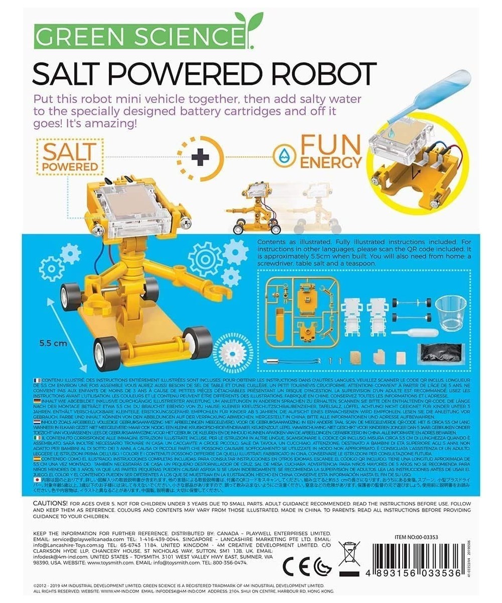 Robot Kids Robot accionado por agua salada