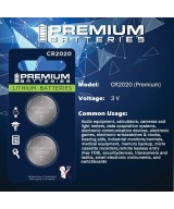 Baterias CR2020 3V (2 Unidades)