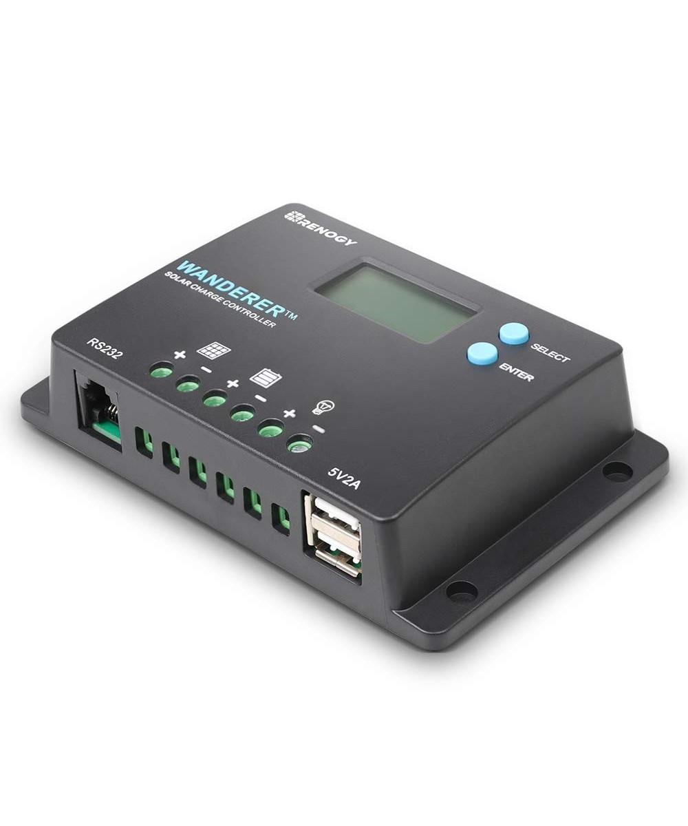 Controlador de Carga Solar 10A 12/24V