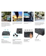 Controlador de Carga Solar 10A 12/24V