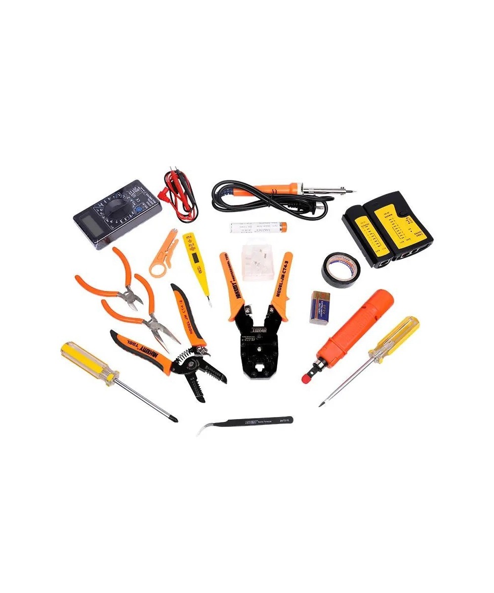 Juego de Herramientas de Red y Soldadura 17 en 1