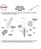 Herramientas de Extraccion de Terminales MOLEX HT-2285/HT-2038