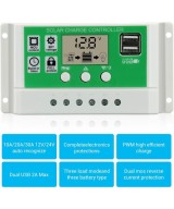 Controladores de Carga Solar 10A/20A/30A/60A 250w