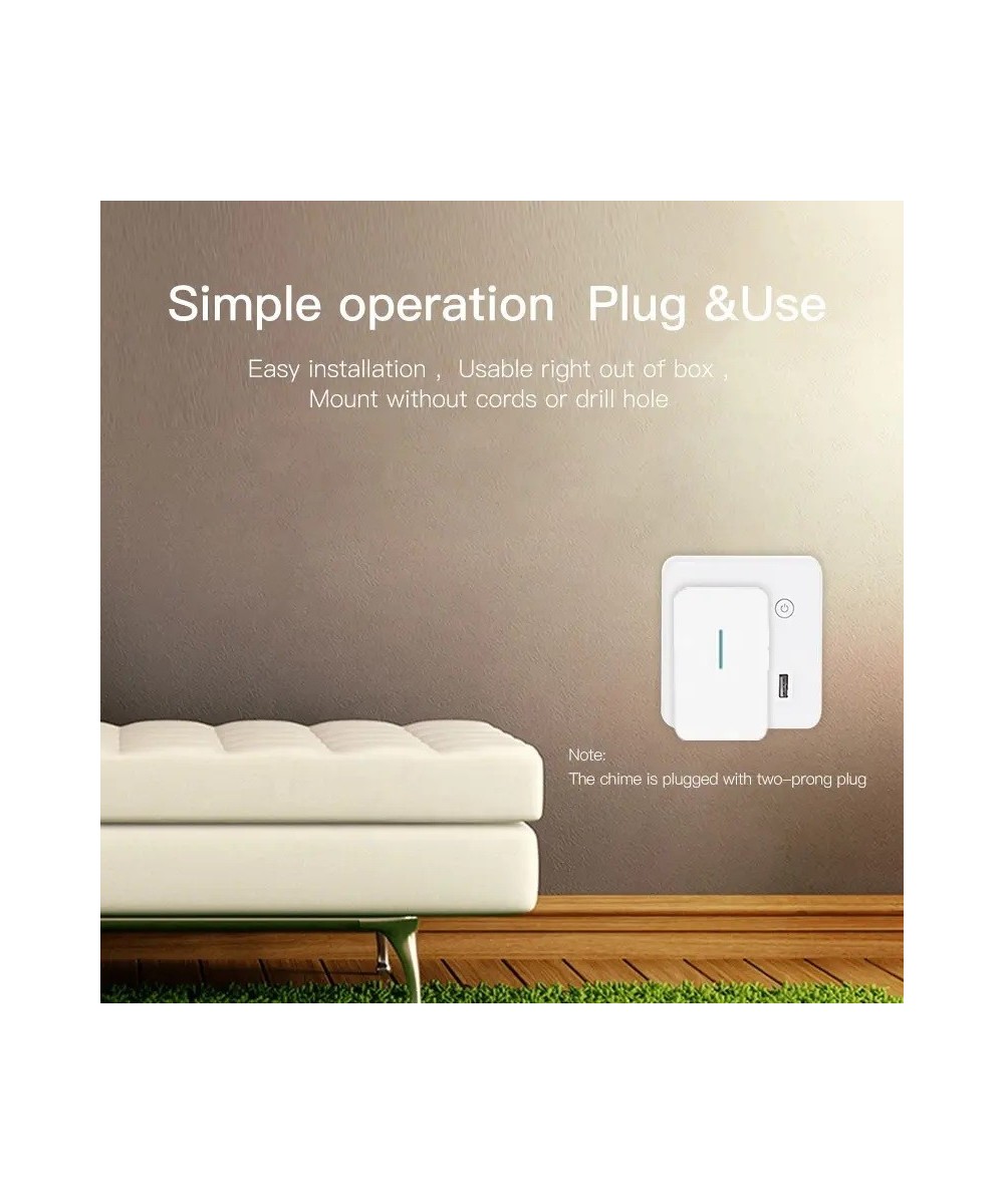 Timbre Inalamabrico WIFI SA-026 Ewelink