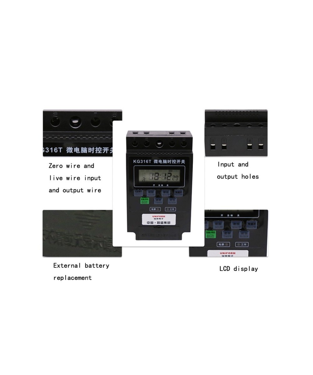 Modulo Temporizador Timer 110VAC KG316T