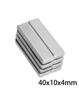 Iman de neodiomio 40x10x4mm