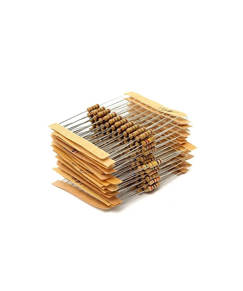 Kit de resistencias 30 valores 300pcs 1/2 watt