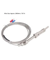 Sonda de temperatura termocupla tipo K WRNT-01 2000mm 0-600 grados