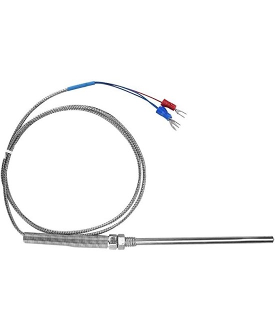 Sonda de temperatura termocupla tipo K WRN-187 2000mm 0-600 grados